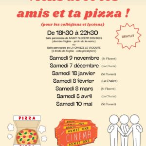 Ciné – pizza collégiens – lycéens