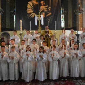 Homélie et professions de foi ce dimanche 31 mai, solennité de la Sainte Trinité