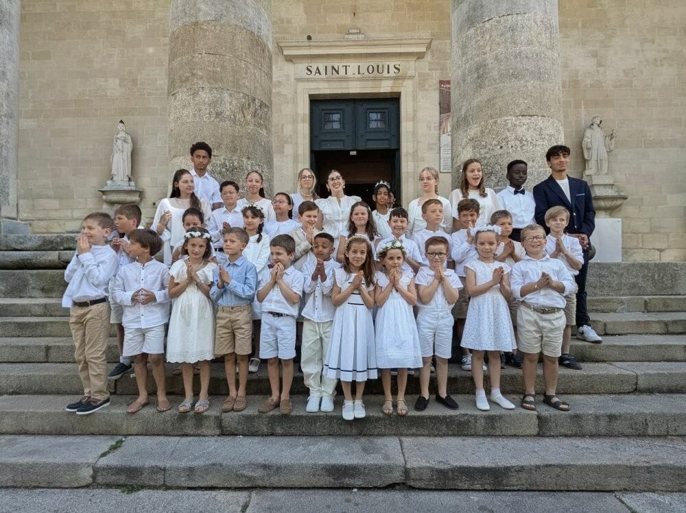 Homélie 24/5 : Pentecôte + premières communions à St Louis