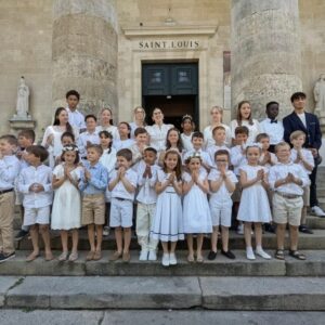 Homélie 24/5 : Pentecôte + premières communions à St Louis